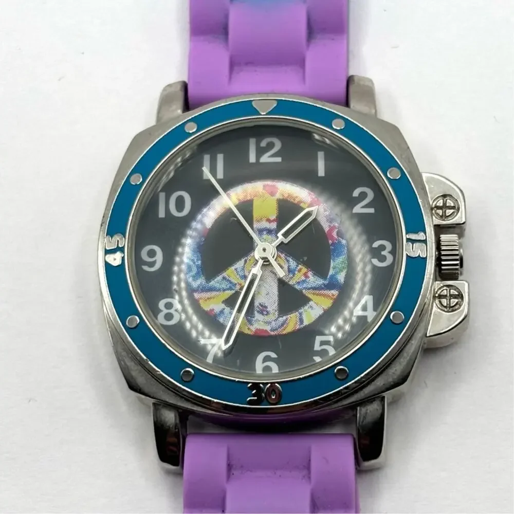 Purple Collezio Peace Watch